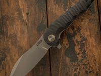 Складной нож CJRB Mangrove, сталь D2, G10, черный