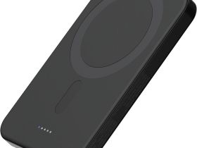 Беспроводное зарядное устройство Pitaka Power Bank Qi2 черный