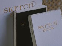 Скетчбук для рисования Potentate A5(142x210) 120 л 100 г, 100% целлюлоза, мелкое зерно, рельефный край, чёрный