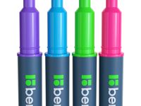 Набор текстовыделителей двусторонних Berlingo "Textline HL220" 4 шт, 5 цв., 0,5-4 мм, европодвес