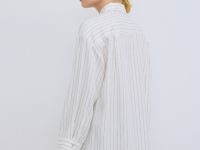 Свободная блузка из лиоцелла, Белый