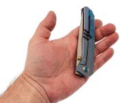 Складной нож Assassin knives Argo 2.0, сталь M398, рукоять титан