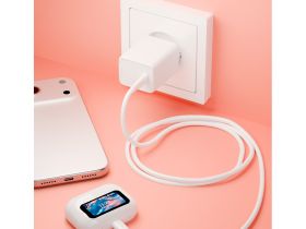 Кабель VLP Color Line USB-C / Apple Lightning 1 м Белый