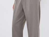 Брюки со стрелками, Бежевый