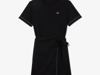 Платье Lacoste OVERSIZED с поясом и коротким рукавом