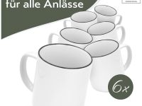 PURE LIVING Набор из 6 чашек 0,3 л Scandi Pure Living