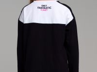 Фуфайка трикотажная для девочек (футболка с длинными рукавами)