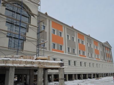 Строительство новой школы завершается в Усть-Алданском районе Якутии