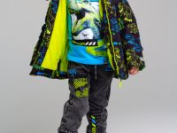 Куртка текстильная с полиуретановым покрытием для мальчиков