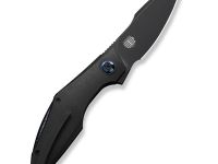 Складной нож WE Knife Krait, сталь M390, рукоять титан, черный