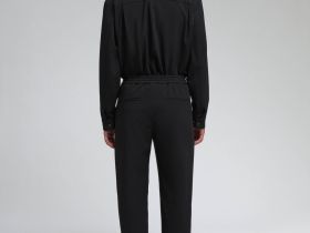 Брюки прямого кроя с вискозой