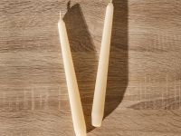 Набор свечей Cattani, бежевый I