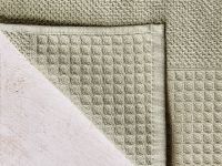 Полотенце махровое Cecile, зеленое