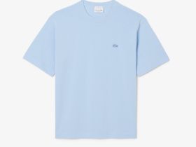 Мужская футболка Lacoste свободного кроя из органического хлопка