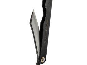 Нож складной Higonokami Nagao Kanekoma, 70мм, сталь SK-5 3 слоя, рукоять нержавеющая сталь черная