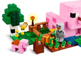 Minecraft 21268 Конструктор Домик для поросят