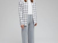 Трикотажные брюки с шерстью