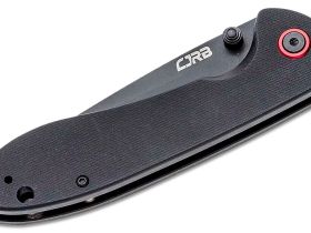 Складной нож CJRB Feldspar, сталь AR-RPM9, рукоять G10, черный