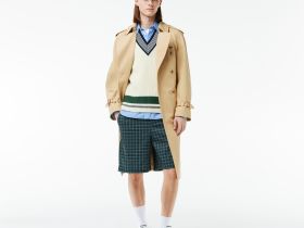 Хлопковая жилетка для тенниса Lacoste унисекс