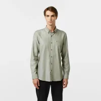 Мужская рубашка Lacoste приталенного кроя