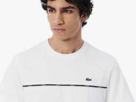 Мужская футболка Lacoste из хлопка