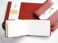 Скетчбук для акварели Baohong 16х24 см 24 л 300 г, хлопок, мелкозернистая