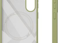 Чехол VLP Aster Case MagSafe для Galaxy S25, силикон зеленый