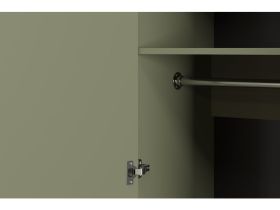 Распашной шкаф Изи 2-100x220 Оливковый
