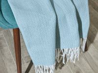 Плед Личия/Licia, бирюза