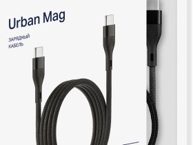 Кабель Rocket Urban Mag USB-C / USB-C 1 м Чёрный