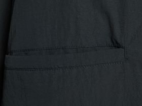 Утеплённая куртка с шарфом, Черный