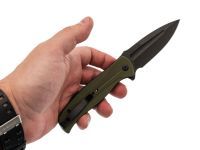 Складной нож CIVIVI Incindie, сталь 14C28N, рукоять G10, зеленый