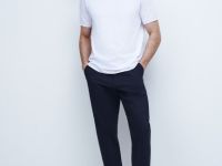 Футболка из фактурной ткани, Белый