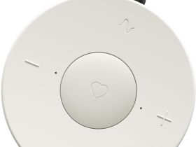 Умная колонка SberBoom Mini 2 с Салютом «Неоновый серый»