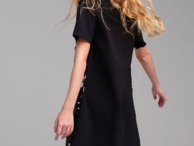 Платье трикотажное для девочек