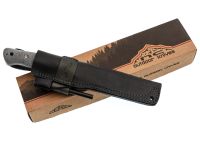 Нож N.C.Custom Forester, сталь AUS-10, универсальный туристический нож, рукоять микарта