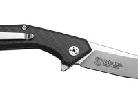 Складной нож With Armour Gent сталь D2, рукоять Carbon Fiber