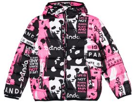 Куртка текстильная с полиуретановым покрытием для девочек