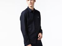 Мужская рубашка Lacoste приталенного кроя