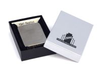 Зажигалка ZIPPO Replica Black Ice, латунь с ник.-хром.покрыт., мокрый асфальт, матов., 36х56х12 мм