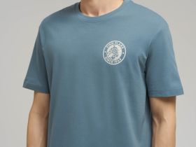 Футболка свободного кроя из джерси