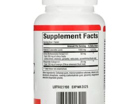 Natural Factors, витамин C, 1000 мг, 90 таблеток с медленным высвобождением