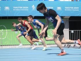 Порядка 300 юных легкоатлетов собрало первенство Якутии