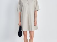 Платье с коротким рукавом