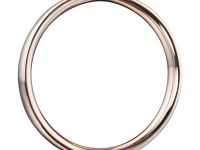 Гладкое кольцо из красного золота э0200кц01210551