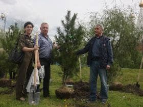 Торжественное открытие  Галереи памяти погибших журналистов