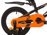 Детский велосипед Novatrack Juster 14, год 2023, цвет Черный