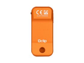 Фонарь Olight Oclip orange, Li-ion 280 mAh, 8 режимов, оранжевый