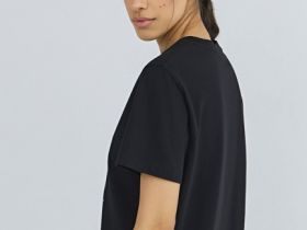 Футболка с принтом, Черный