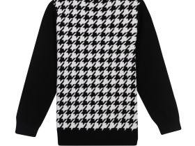 Свитер трикотажный для девочек